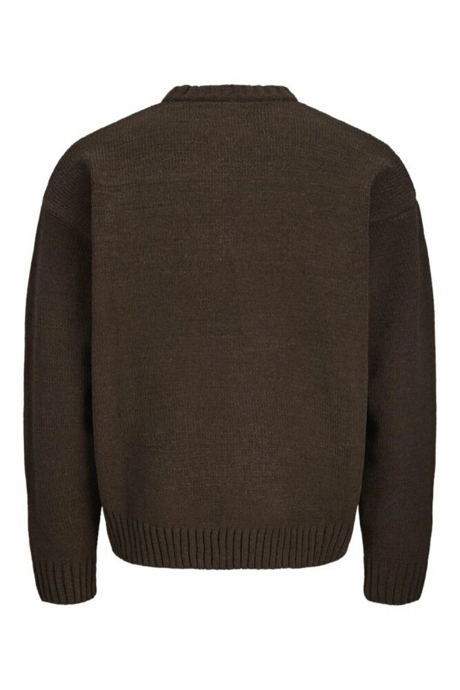 Jack Jones Crest Loose Fit Erkek Kazak 12287251 (1)
