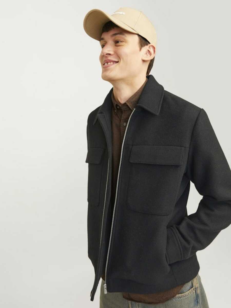 Jack Jones Crussel Wool Blend Erkek Ceket 12259393 - 3