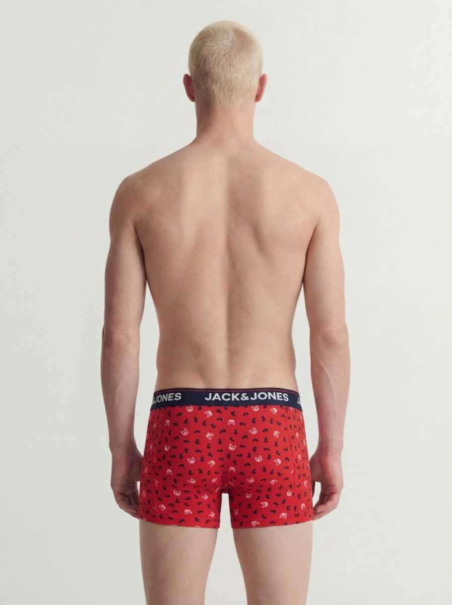 Jack Jones Dog Logo 3 Lü Paket Erkek Boxer 12291862 - 3