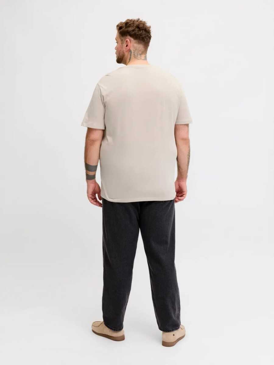 Jack Jones Dover Erkek Büyük Beden Tişört 12294516 - 4