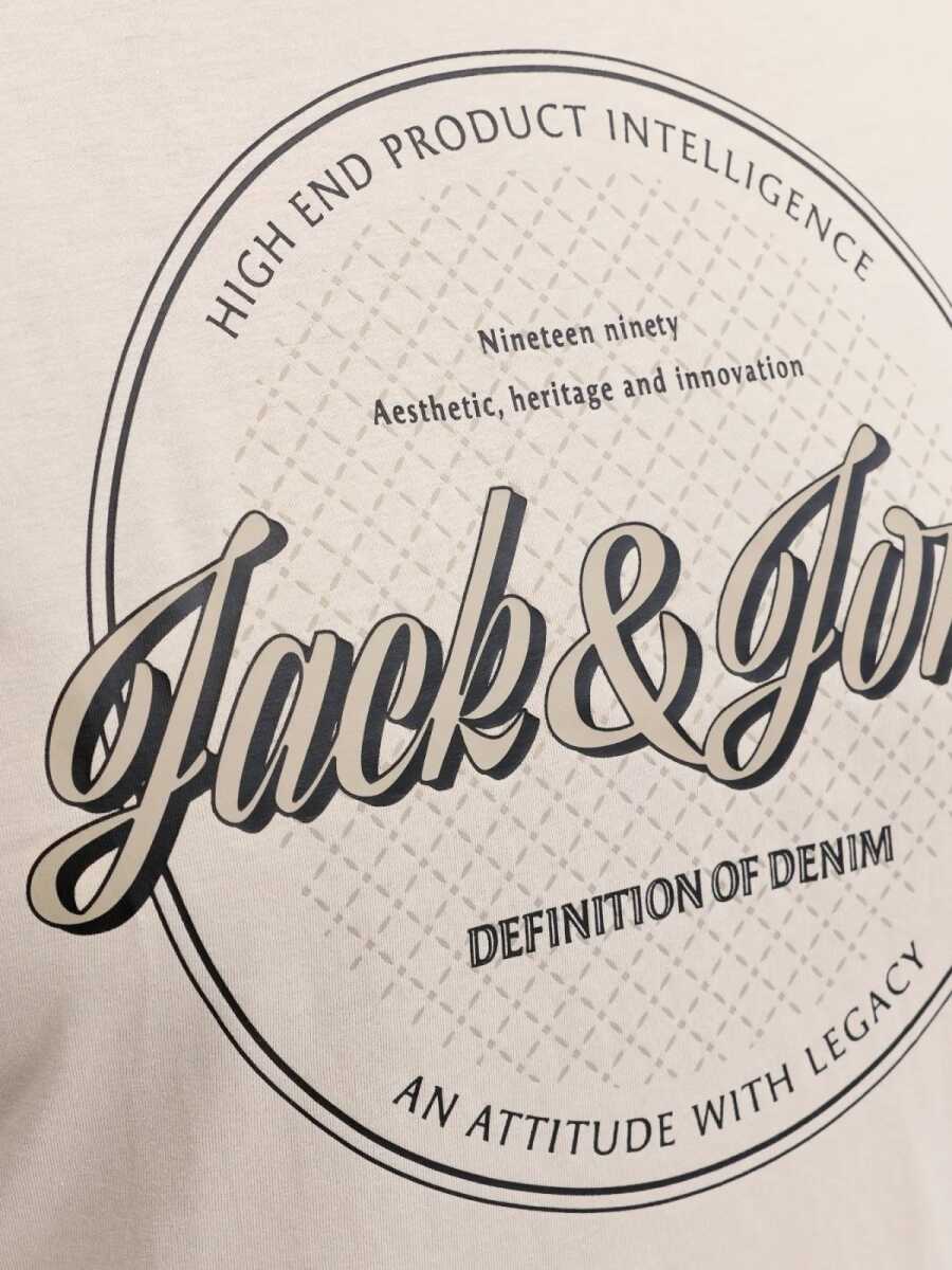 Jack Jones Dover Erkek Büyük Beden Tişört 12294516 - 6