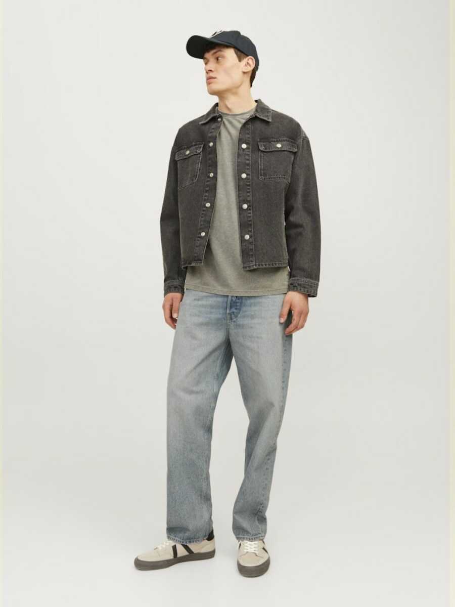 Jack Jones Eddıe Jj Cooper Loose Fit Erkek Jean Pantolon 12262929 - 1