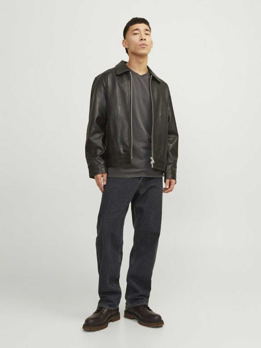 Jack Jones Eddıe Loose Fit Erkek Jean Pantolon 12252764 - 5