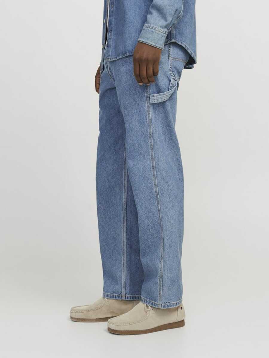 Jack Jones Eddıe Loose Fıt Erkek Jean Pantolon 12269506 - 3