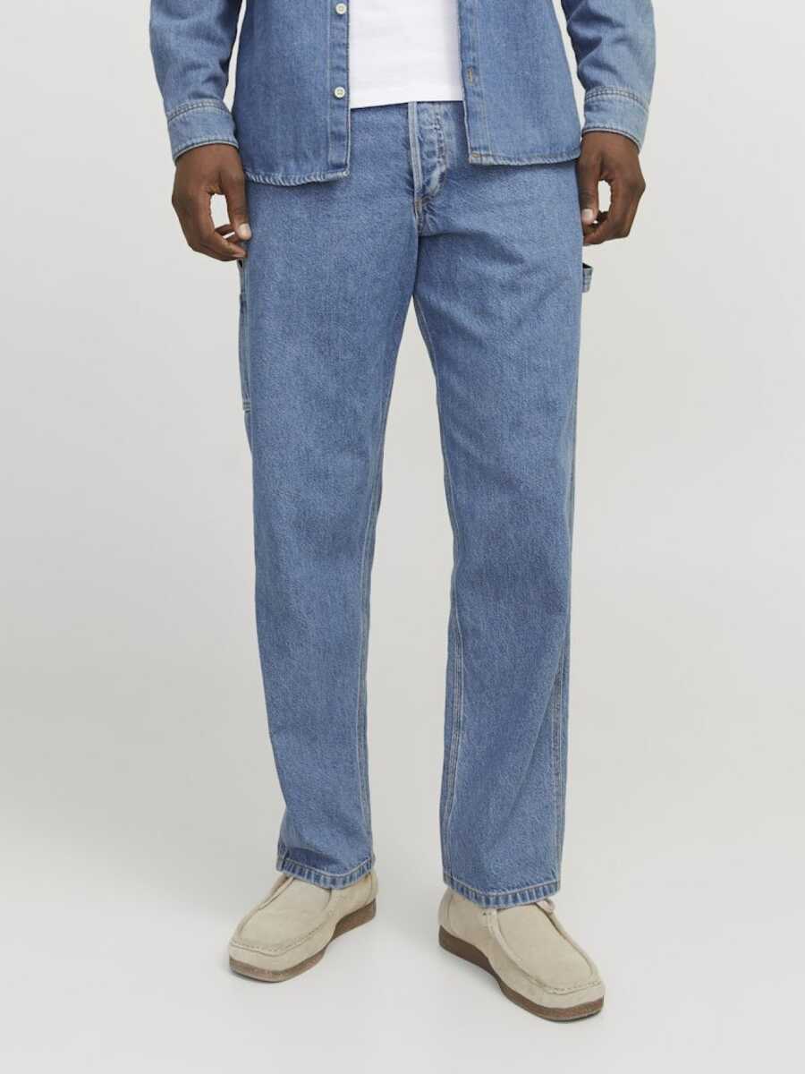Jack Jones Eddıe Loose Fıt Erkek Jean Pantolon 12269506 - 4