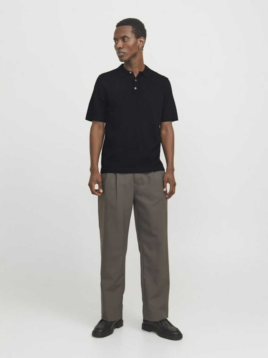 Jack Jones Emıl Knıt Relaxed Relax Fit Tiriko Erkek Polo Yaka Tişört 12268216 - 5