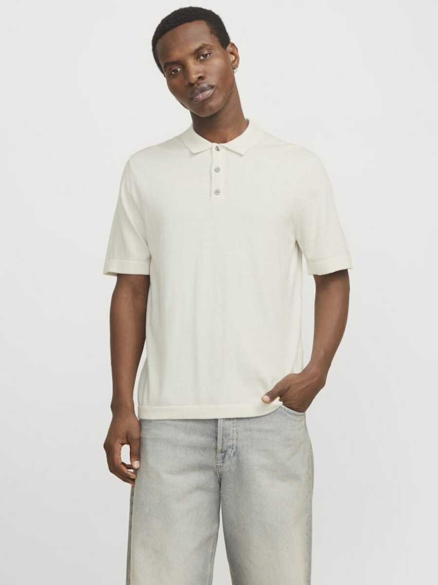 Jack Jones Emıl Knıt Relaxed Relax Fit Tiriko Erkek Polo Yaka Tişört 12268216 - 2