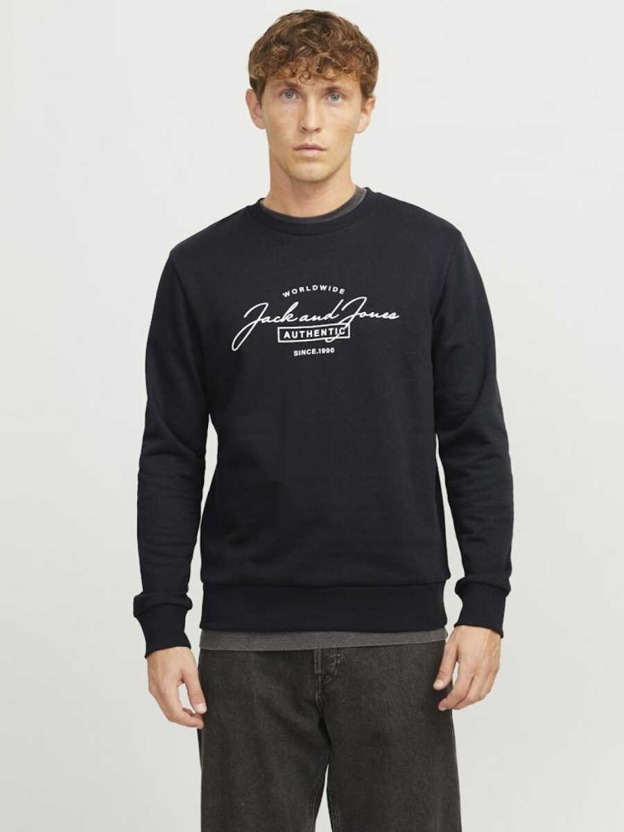 Jack Jones Errıs Bisiklet Yaka Erkek Sweat 12256837 - 2