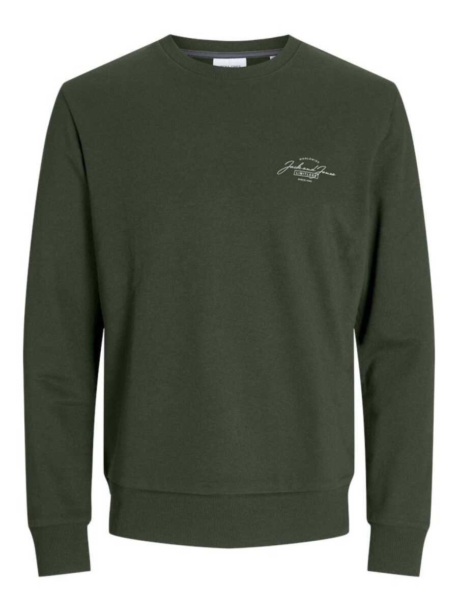 Jack Jones Errıs Bisiklet Yaka Erkek Sweat 12256837 - 1