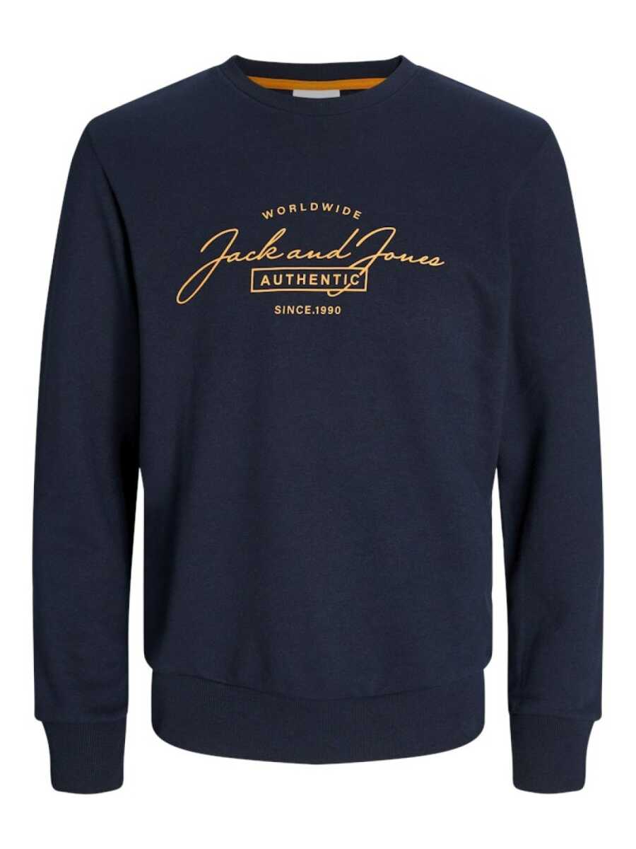 Jack Jones Errıs Bisiklet Yaka Erkek Sweat 12256837 - 1