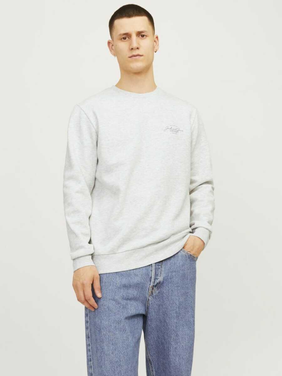 Jack Jones Errıs Bisiklet Yaka Erkek Sweat 12256837 - 2