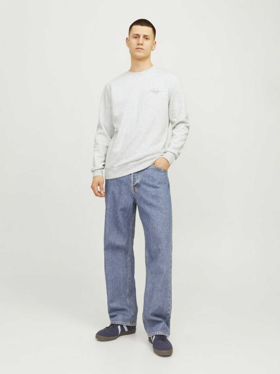 Jack Jones Errıs Bisiklet Yaka Erkek Sweat 12256837 - 5