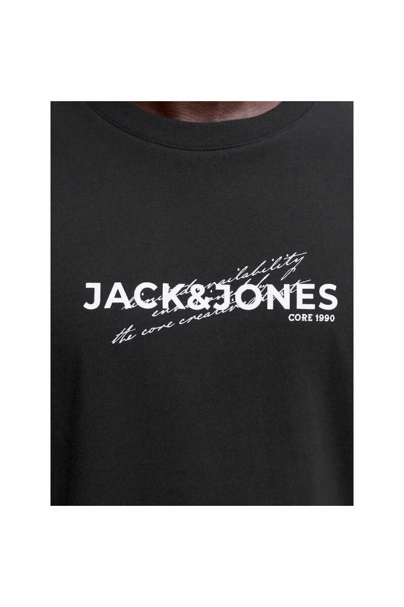 Jack Jones Etorna Front Print Regular Fit Erkek Tişört 12298583 - 5