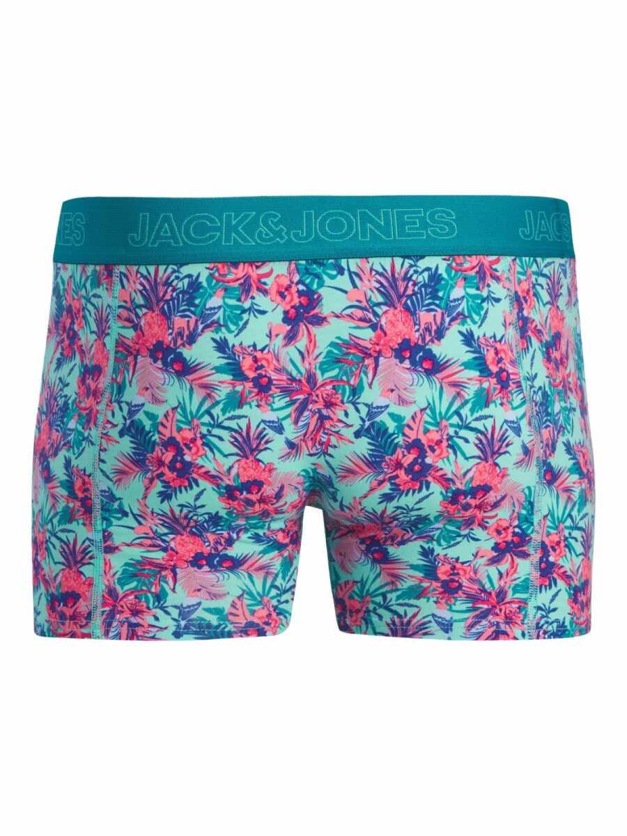 Jack Jones Exotıc Leaves 3 Lü Paket Erkek Boxer 12291162 - 4
