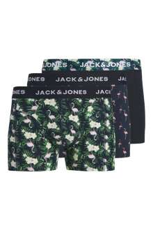 Jack Jones Flamıngı Flower 3 Lü Paket Erkek Boxer 12291169 