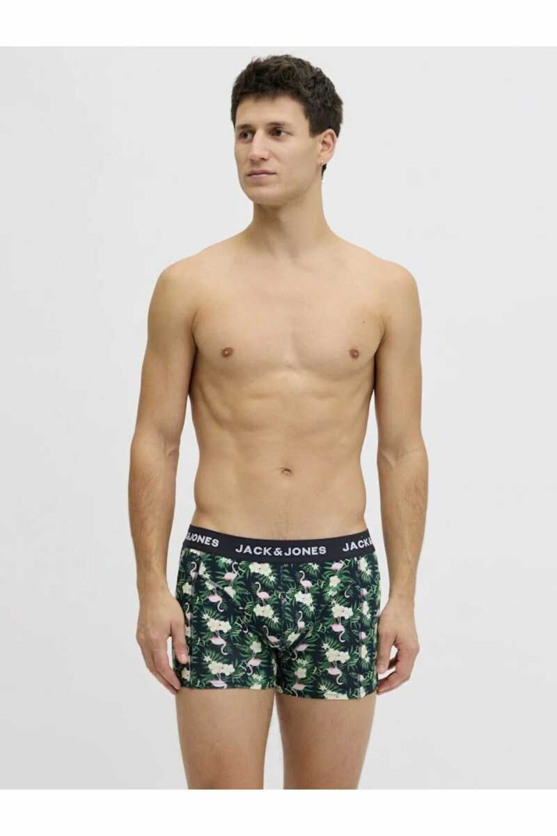 Jack Jones Flamıngı Flower 3 Lü Paket Erkek Boxer 12291169 (1)