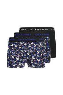Jack Jones Flower Skull 3 Lü Paket Erkek Boxer 12289026