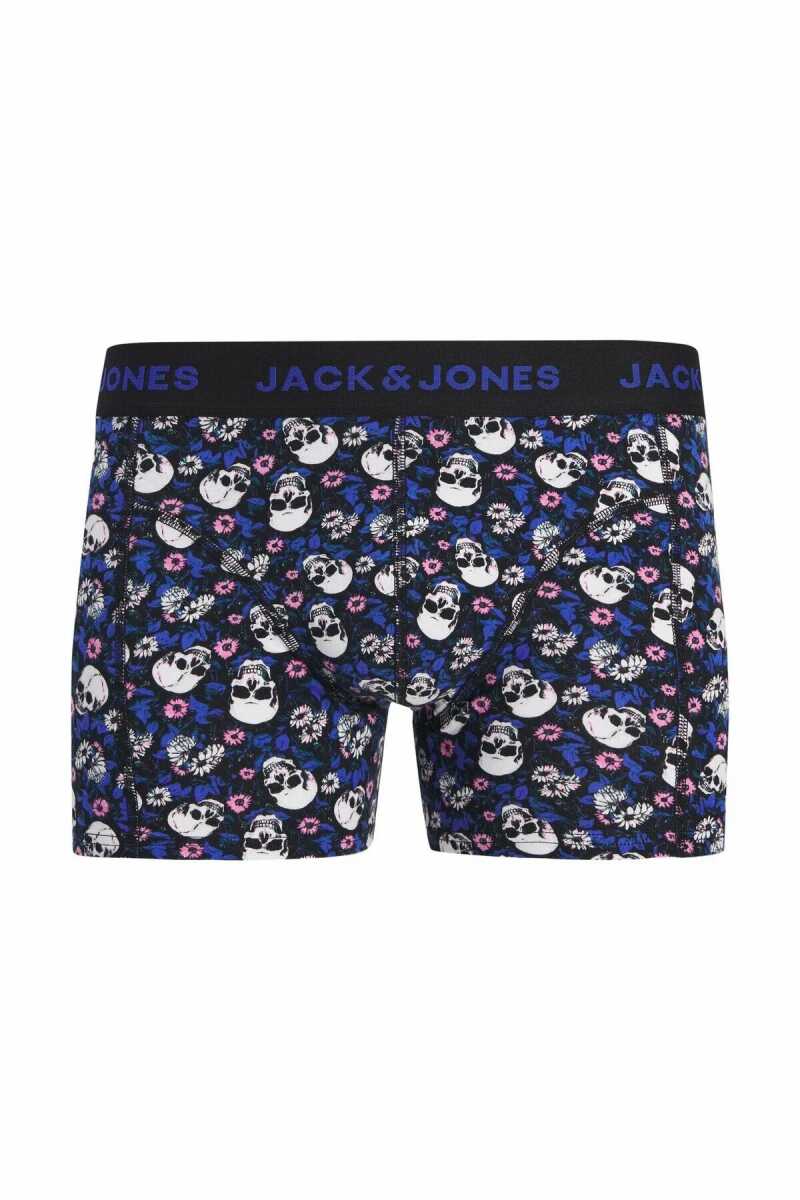 Jack Jones Flower Skull 3 Lü Paket Erkek Boxer 12289026 (1)