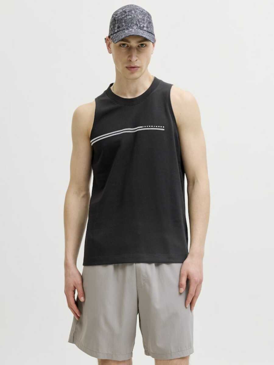 Jack Jones Fusıon Chest Brand Regular Fit Erkek Atlet 12295005