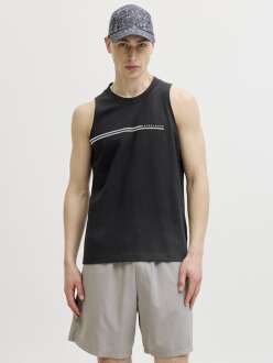 Jack Jones Fusıon Chest Brand Regular Fit Erkek Atlet 12295005