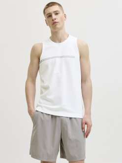 Jack Jones Fusıon Chest Brand Regular Fit Erkek Atlet 12295005