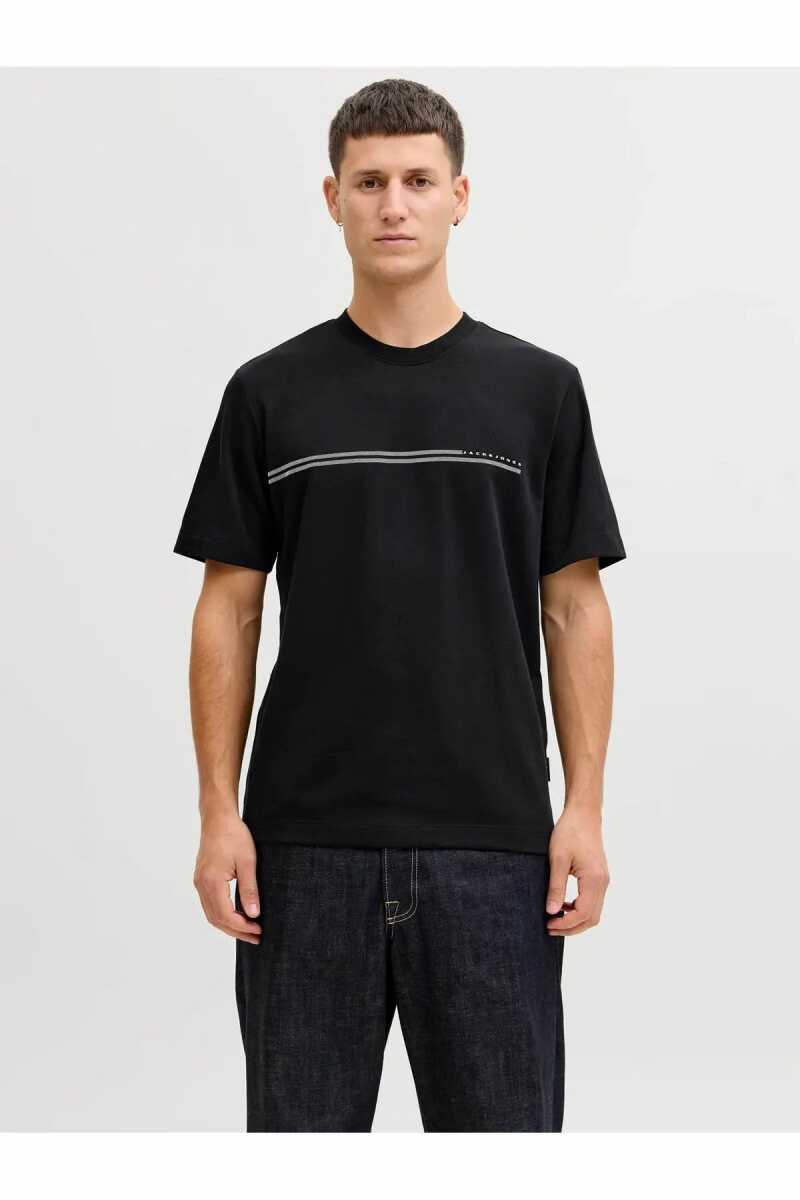 Jack Jones Fusıon Chest Regular Fit Erkek Tişört 12289936 - Jack Jones