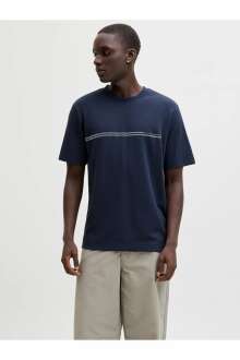 Jack Jones Fusıon Chest Regular Fit Erkek Tişört 12289936 
