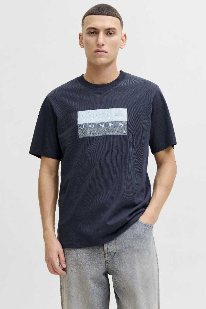 Jack Jones Fusıon Dots Print Regular Fit Erkek Tişört 12289863 - Jack Jones