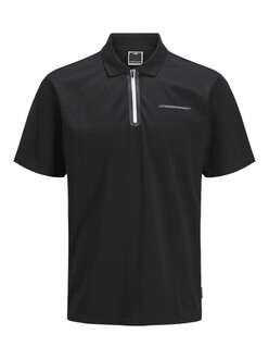Jack Jones Fusıon Pıque Fermuarlı Polo Yaka Erkek Tişört 12273127