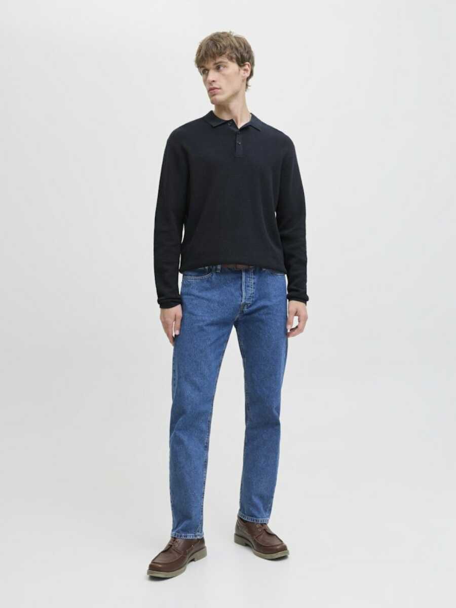 Jack Jones George Polo Yaka Erkek Kazak 12278815 - 2