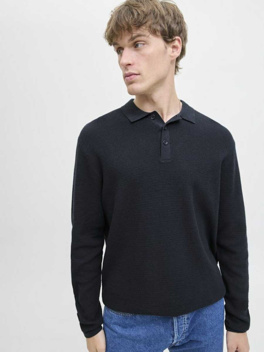 Jack Jones George Polo Yaka Erkek Kazak 12278815 - 3
