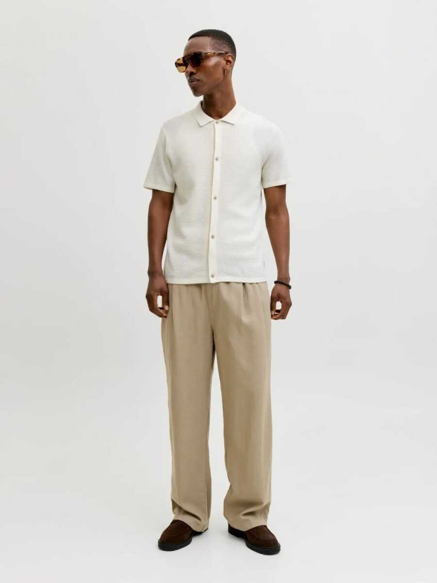 Jack Jones George Regular Fit Triko Erkek Polo Tişört 12288253 (1)