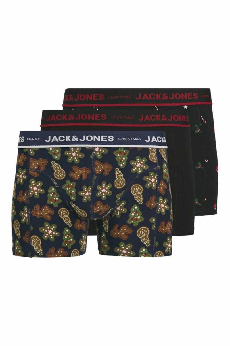 Jack Jones Gıngerbread 3 Lü Paket Erkek Boxer 12285149