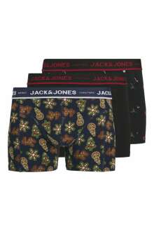 Jack Jones Gıngerbread 3 Lü Paket Erkek Boxer 12285149 