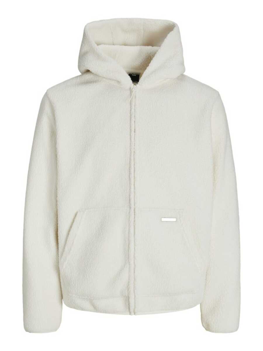Jack Jones Grıd Fleece Polar Kapüşonlu Erkek Sweat 12282871 - 1