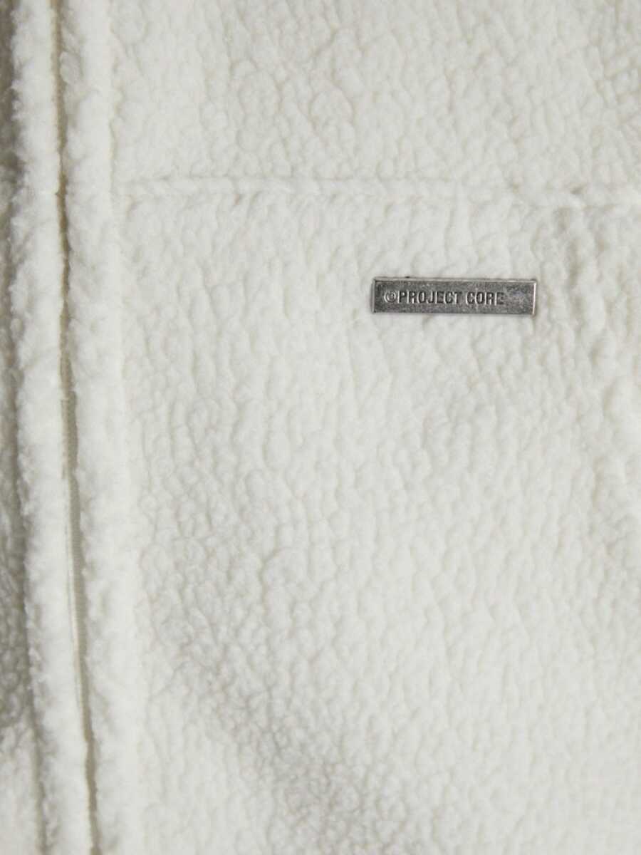 Jack Jones Grıd Fleece Polar Kapüşonlu Erkek Sweat 12282871 - 3