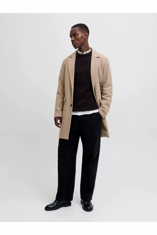 Jack Jones Harrıs Coat Erkek Kaban 12288145 (1)