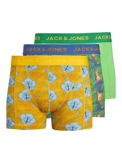 Jack Jones Hawaıı 3Lü Paket Erkek Baxer 12255832