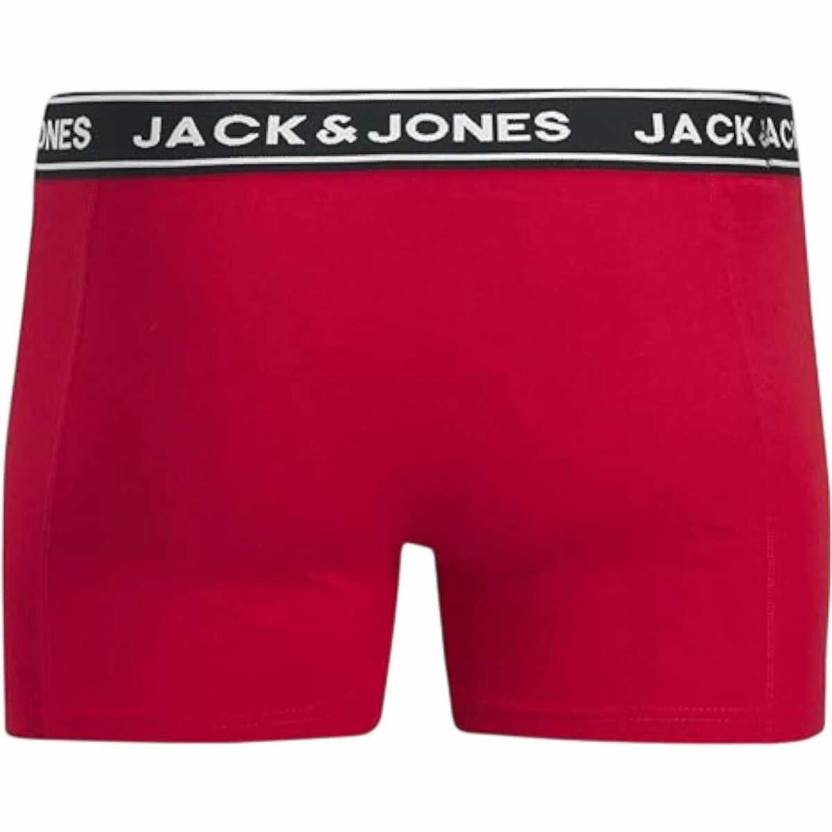 Jack Jones Hector Solıd 3 Lü Paket Erkek Boxer 12288873 (1)