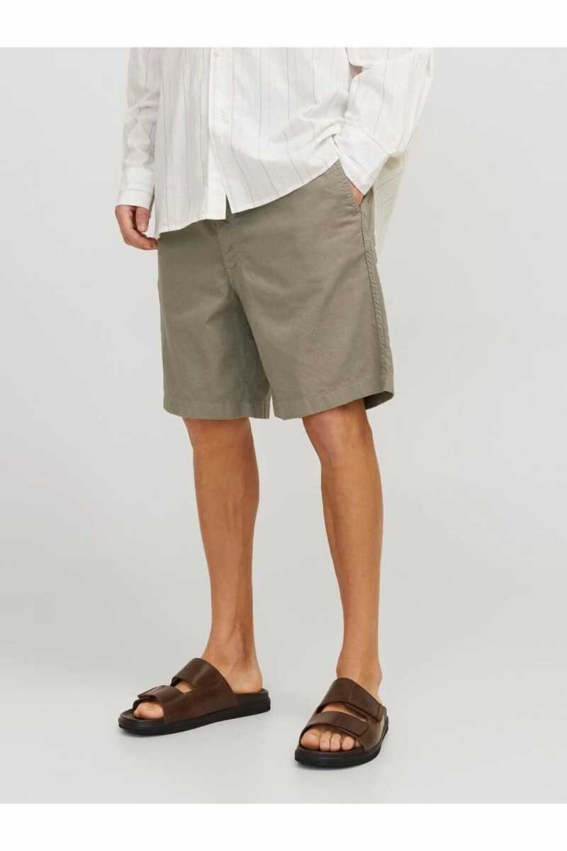 Jack Jones Jaıden Campaıng Keten Karıiımlı Erkek Şort 12274968 - Jack Jones