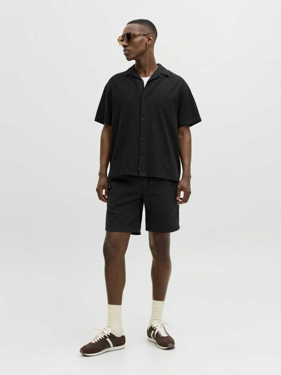 Jack Jones Jaıden Waffle Relaxed Fit Erkek Şort 12295862 (1)