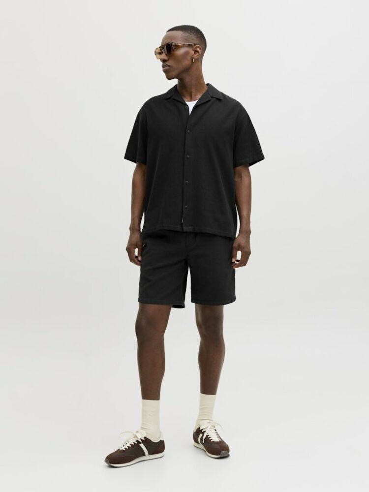 Jack Jones Jaıden Waffle Relaxed Fit Erkek Şort 12295862 (1)