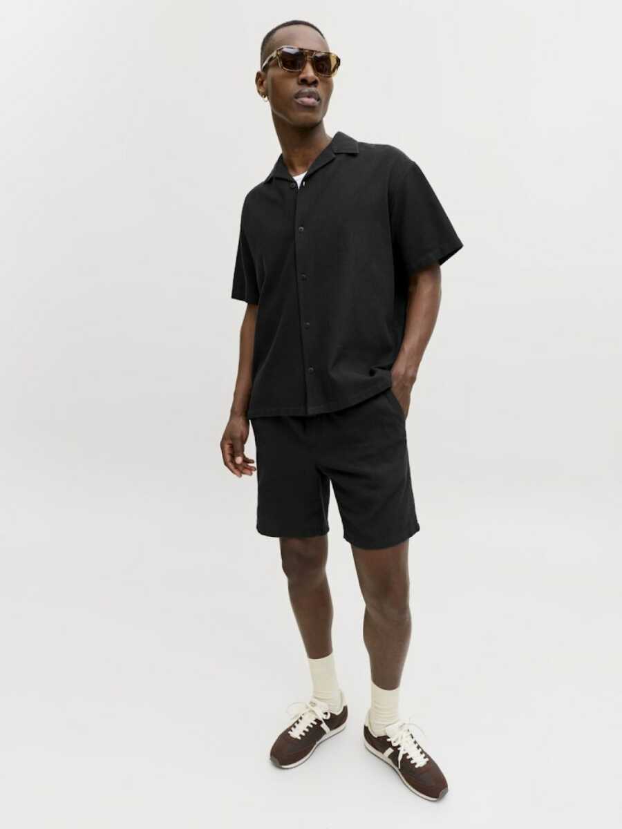 Jack Jones Jaıden Waffle Relaxed Fit Erkek Şort 12295862 - 3