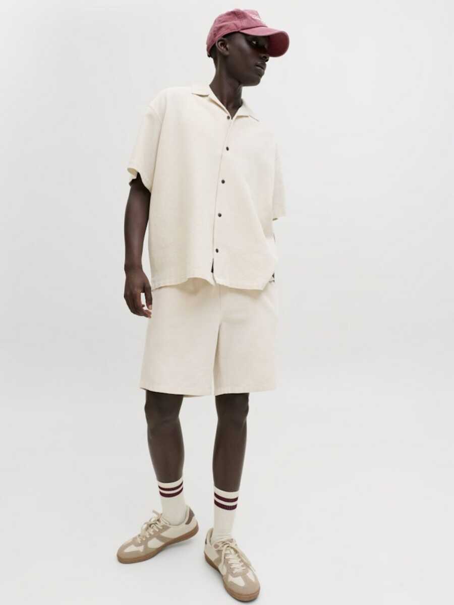 Jack Jones Jaıden Waffle Relaxed Fit Erkek Şort 12295862 - 3