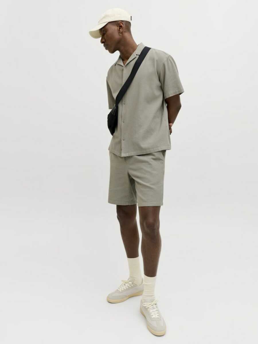 Jack Jones Jaıden Waffle Relaxed Fit Erkek Şort 12295862 - 3