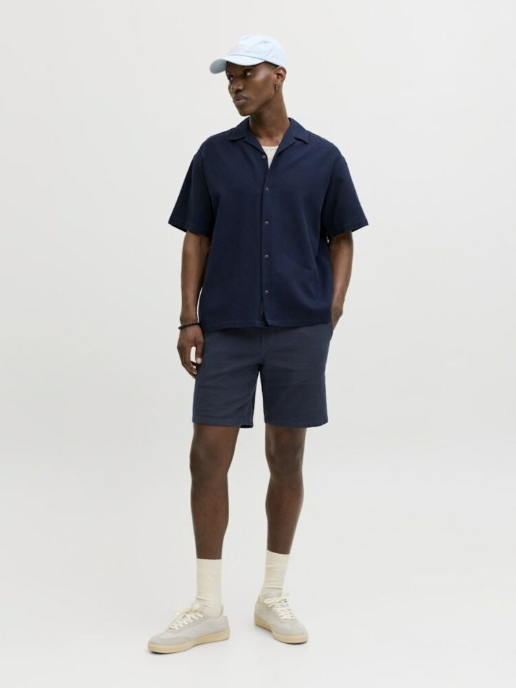 Jack Jones Jaıden Waffle Relaxed Fit Erkek Şort 12295862 (1)