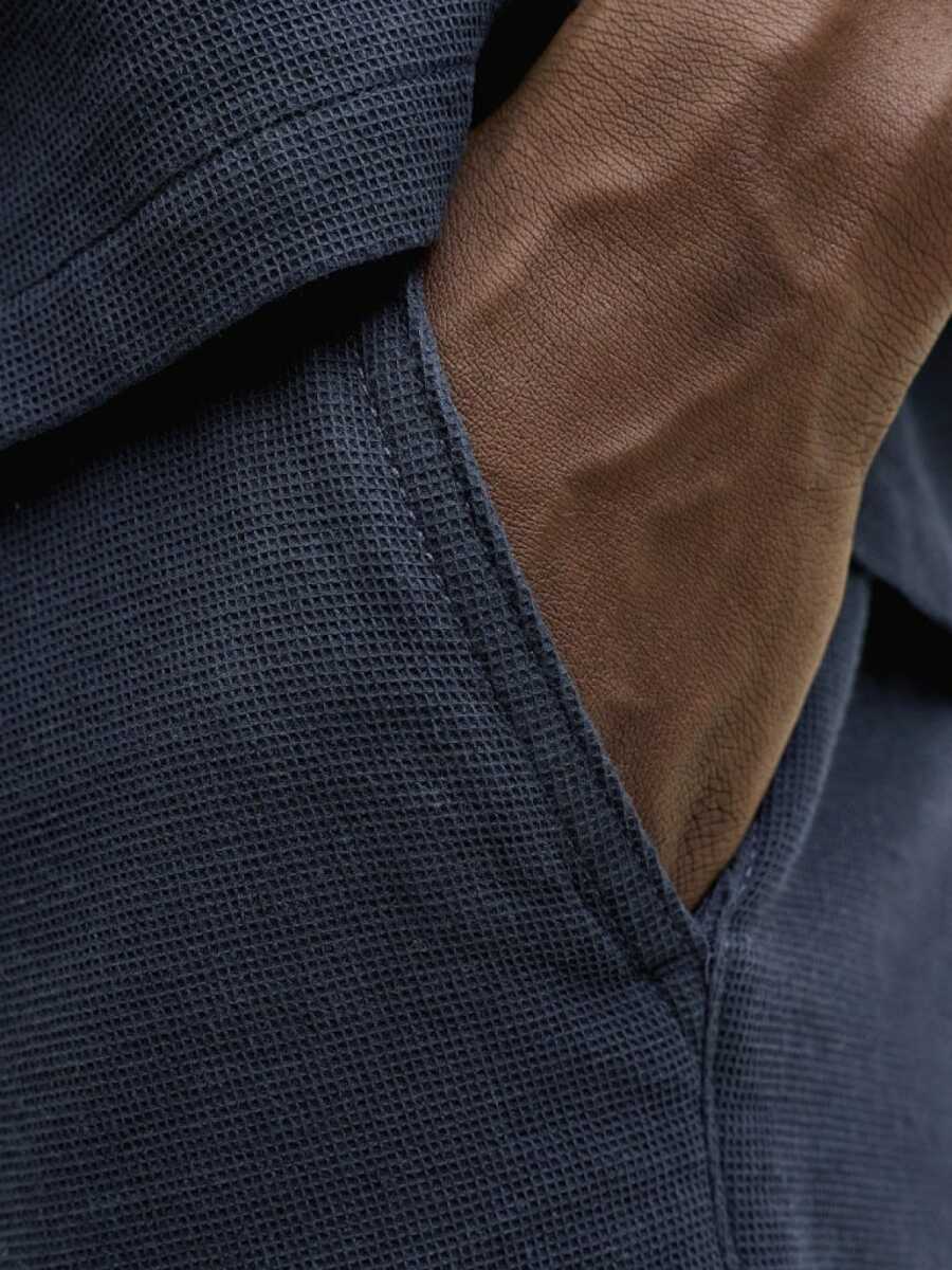 Jack Jones Jaıden Waffle Relaxed Fit Erkek Şort 12295862 - 7