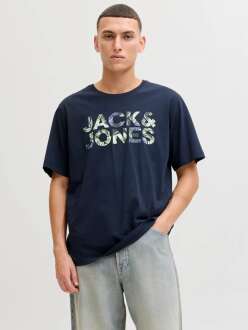 Jack Jones Jeff Logo Regular Fit Erkek Tişört 12288536 