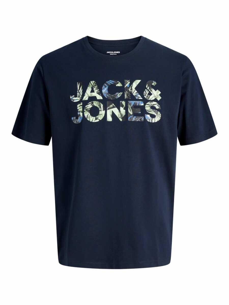 Jack Jones Jeff Logo Regular Fit Erkek Tişört 12288536 - 4