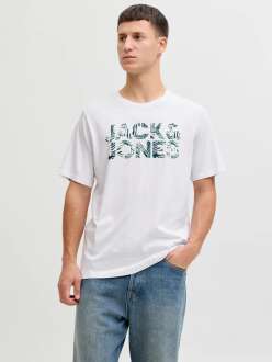 Jack Jones Jeff Logo Regular Fit Erkek Tişört 12288536 